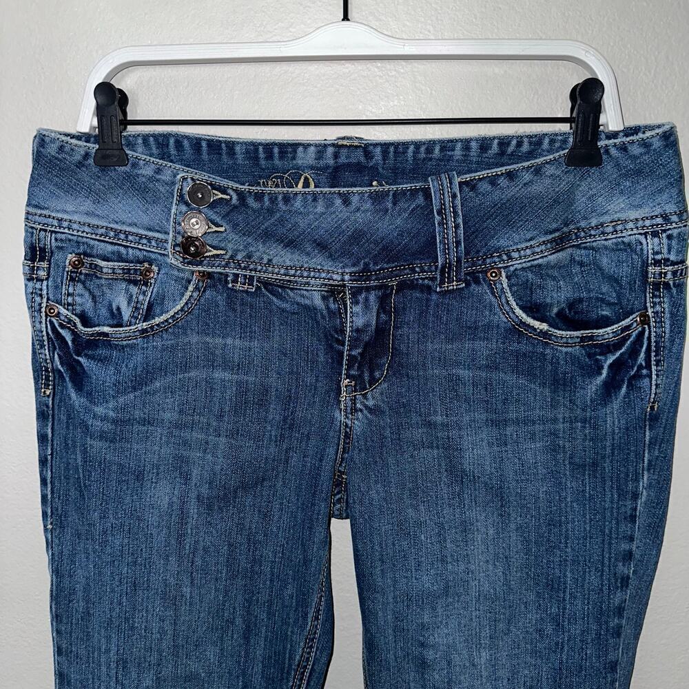 Y2k low rise mini flare jeans size 13/14